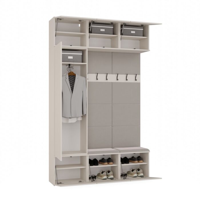 Haven IV Double Wardrobe with Hook - Image 2