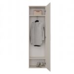 Duo Wardrobe with Mirror - Cashmere Beige - Image 5