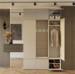 Aventis Anthracite Oak Wardrobe - Image 4