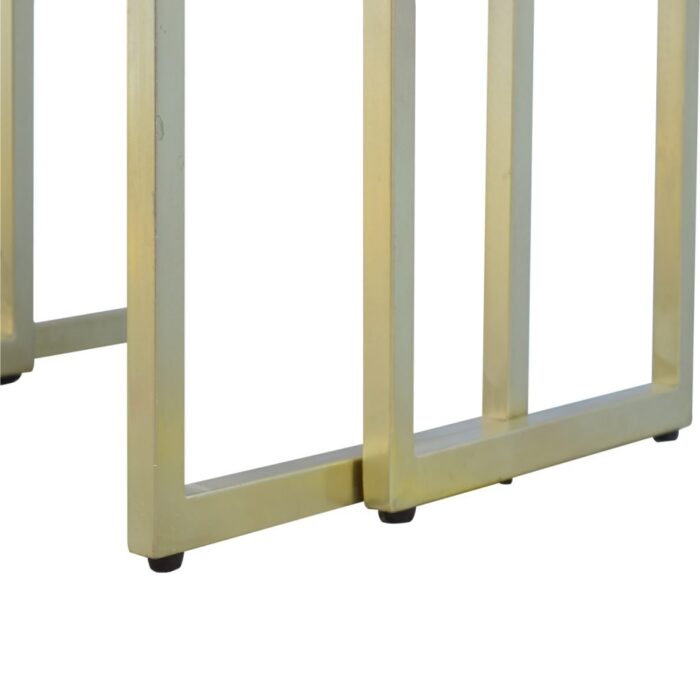 Chunky Gold Table Set of 3 - Image 4