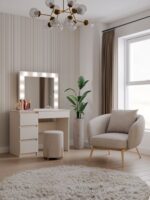 Opal Beige Dressing Table - Image 2