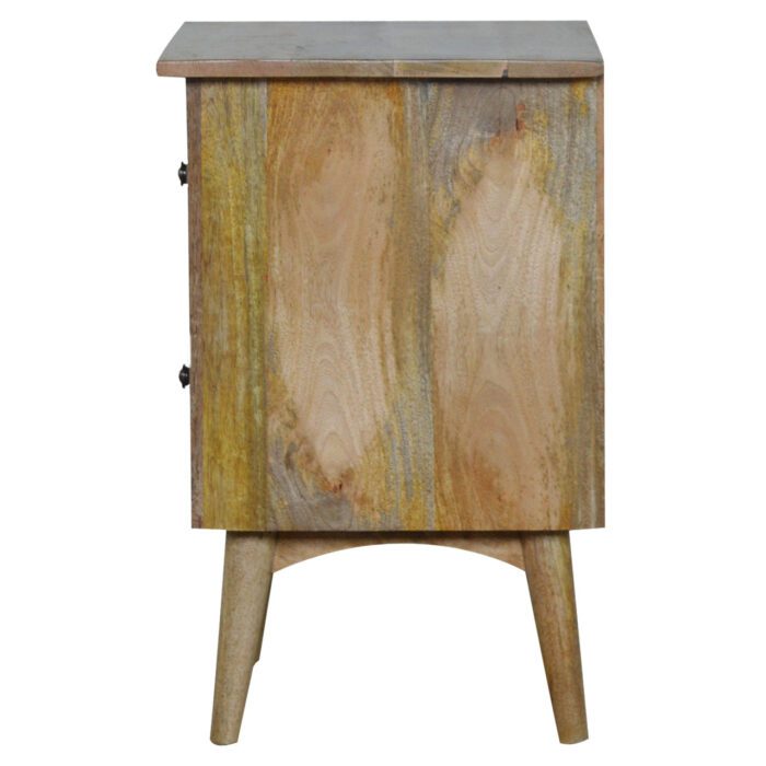 Nordic Style Bedside with 2 Drawers - Image 8