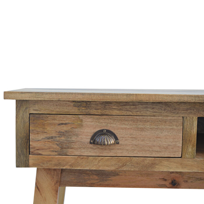 2 Drawer Shell Writing Desk - Image 3