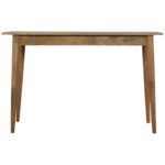 2 Drawer Nordic Writing Desk - Image 3