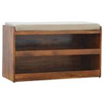 Mud Linen Pull out Shoe Bench - Image 3