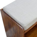 Mud Linen Pull out Shoe Bench - Image 4