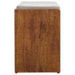 Mud Linen Pull out Shoe Bench - Image 6