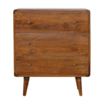 Curved Chestnut Chest - Image 9