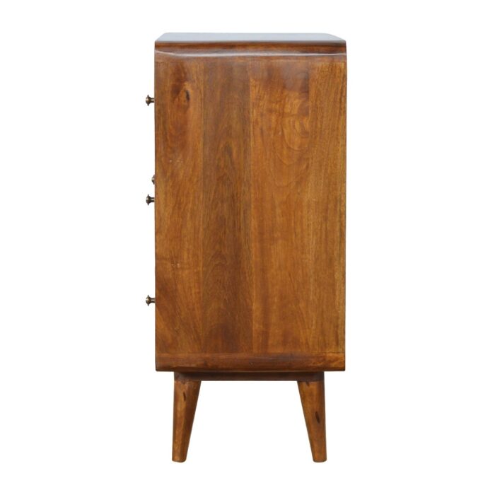 Curved Chestnut Chest - Image 6