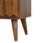 Chestnut Prism Sliding Media Unit - Image 4