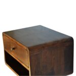 Chestnut Curve Floating Bedside - Image 4