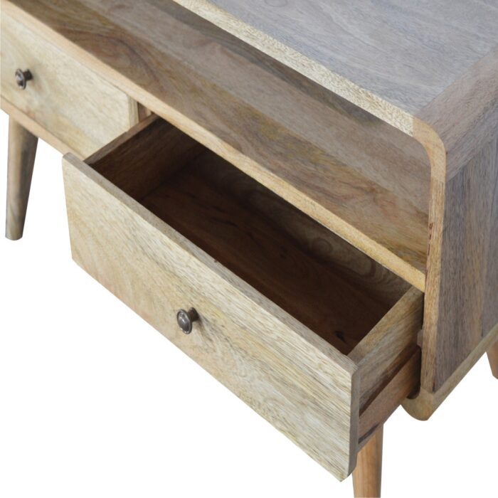 Curved Oak-ish Media Unit - Image 4