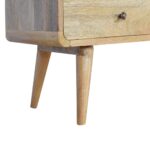 Curved Oak-ish Media Unit - Image 2