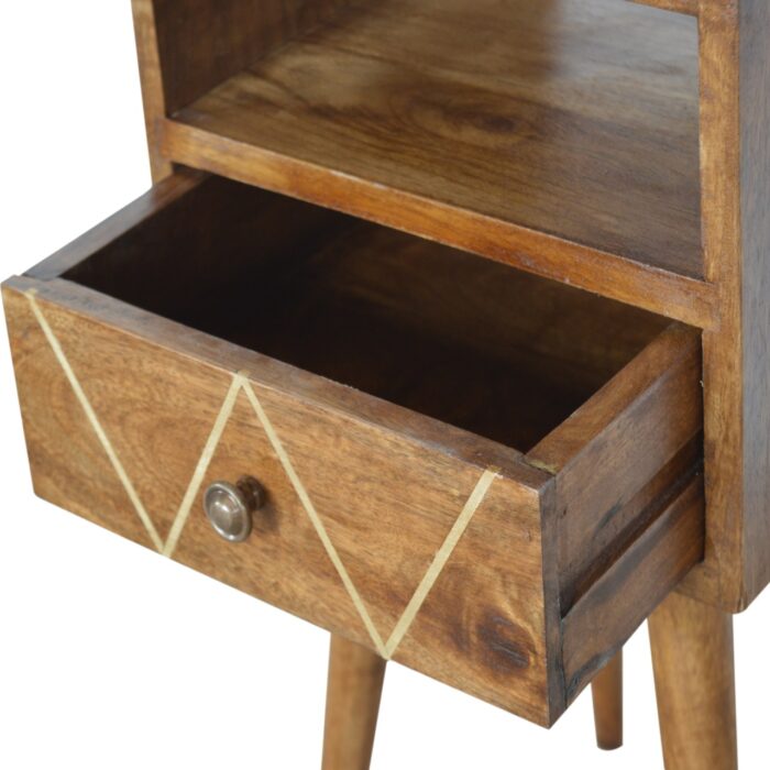 Mini Geo Brass Bedside - Image 3