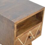 Mini Geo Brass Bedside - Image 6
