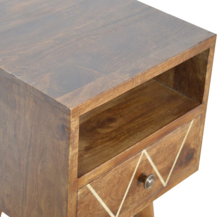 Mini Geo Brass Bedside - Image 6