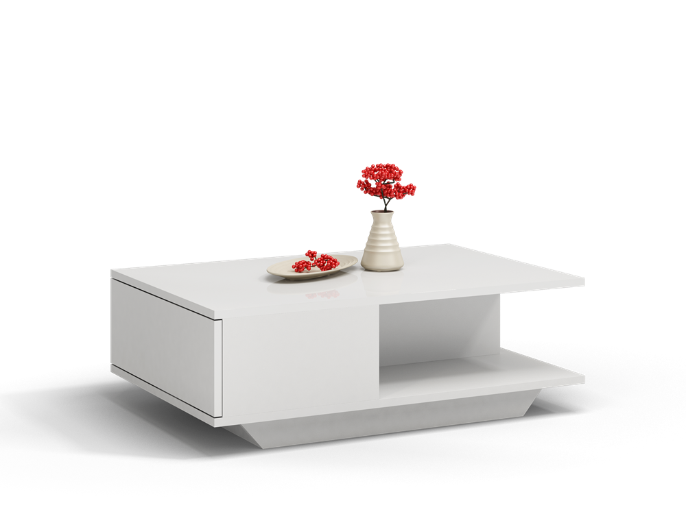 render_pop_.RGB_color.0006-kopia Denver Coffee Table - White Gloss - Image 1