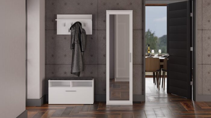 Lumino White Wardrobe - Image 3