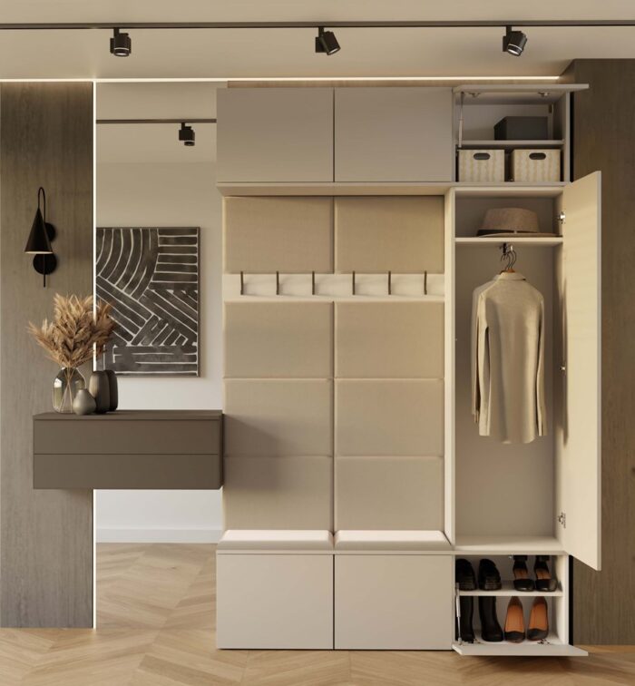 Haven IV Double Wardrobe with Hook - Image 4