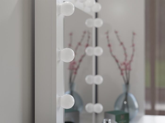 Opal White Dressing Table - Image 4