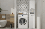 Pola NP Over-the-Washer Cabinet in White Matt - Image 4