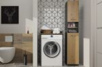 Marbela Loft Cabinet Anthracite Oak - Image 4