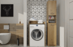 Pola NP Over-the-Washer Cabinet in Artisan Oak - Image 4