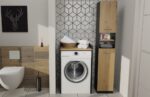 Marbela Loft Cabinet Anthracite Oak - Image 5