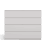 Malwa M8 8-Drawer Dresser - White - Image 7