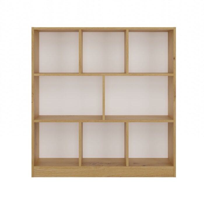 Nexa 8P Oak Bookcase - Image 10
