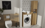 Pola NP Over-the-Washer Cabinet in Artisan Oak - Image 6