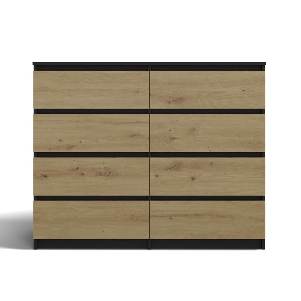 1 Malwa M8 Dresser - Anthracite & Artisan Oak - Image 7