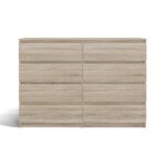 Malwa M8 Wide Chest – Sonoma Oak 140cm - Image 7