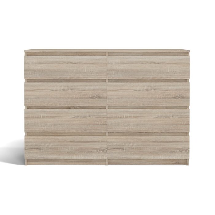 Malwa M8 Wide Chest – Sonoma Oak 140cm - Image 7