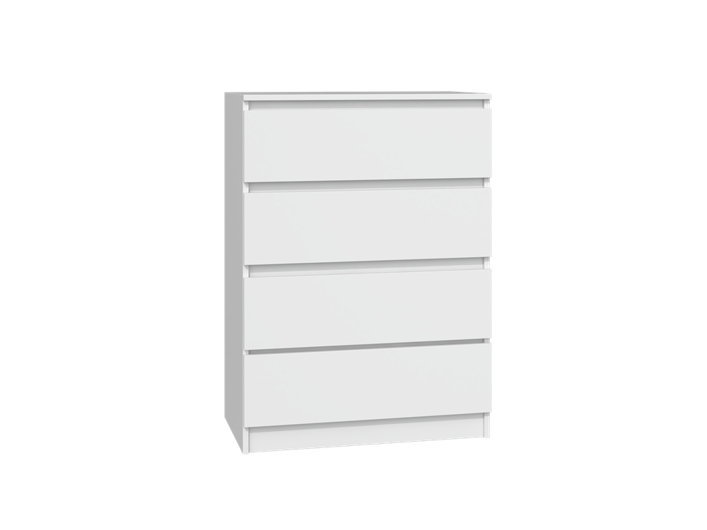 1-6 Malwa M4 Chest of Drawers - White - Image 1