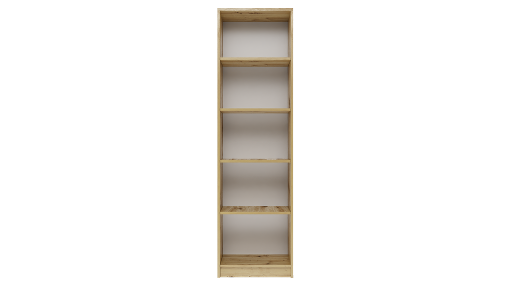 1 Onyx R50 Classic Bookcase in Artisan Oak - Image 1