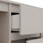 Malwa 2-Door 3-Drawer Chest – Beige Finish - Image 8