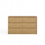 Karo 120cm Oak Effect Storage Cabinet - Image 5