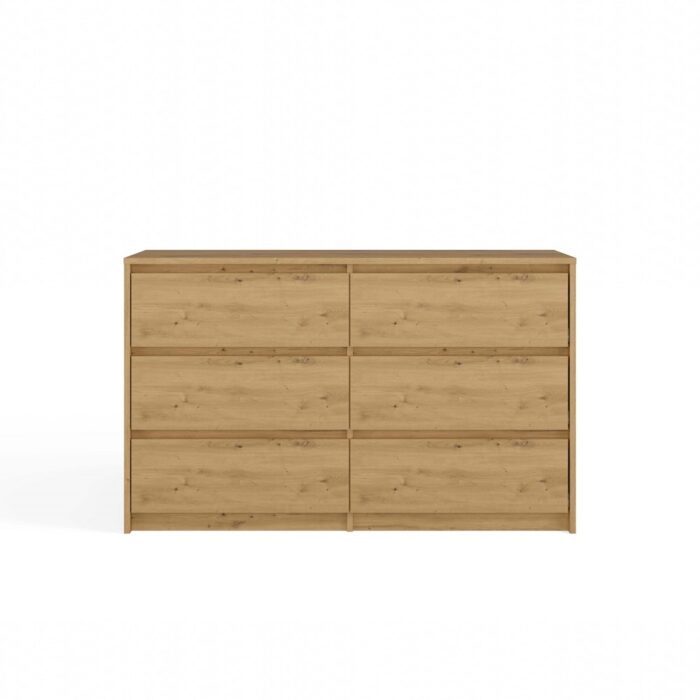 Karo 120cm Oak Effect Storage Cabinet - Image 5