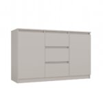 Malwa 2-Door 3-Drawer Chest – Beige Finish - Image 10
