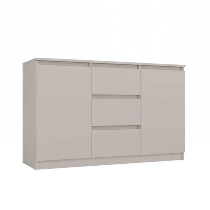 Malwa 2-Door 3-Drawer Chest – Beige Finish - Image 10