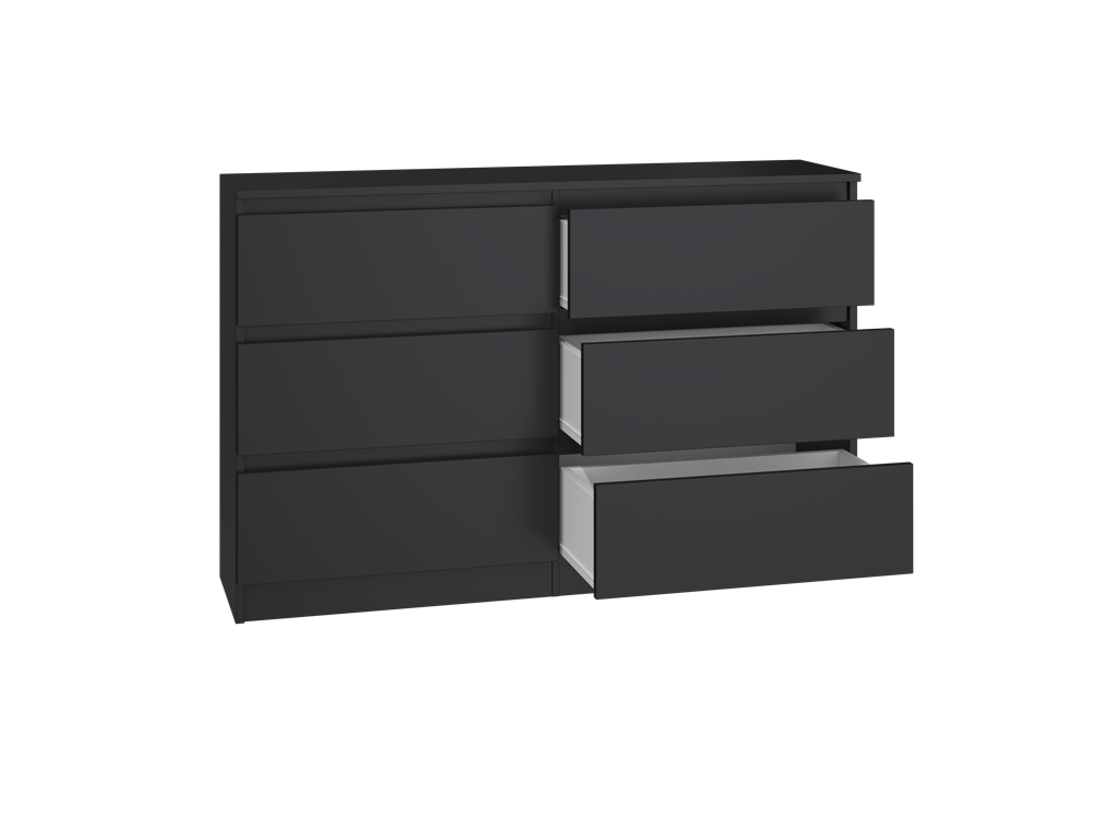 12-2 Malwa M6 Dresser - Black - Image 2