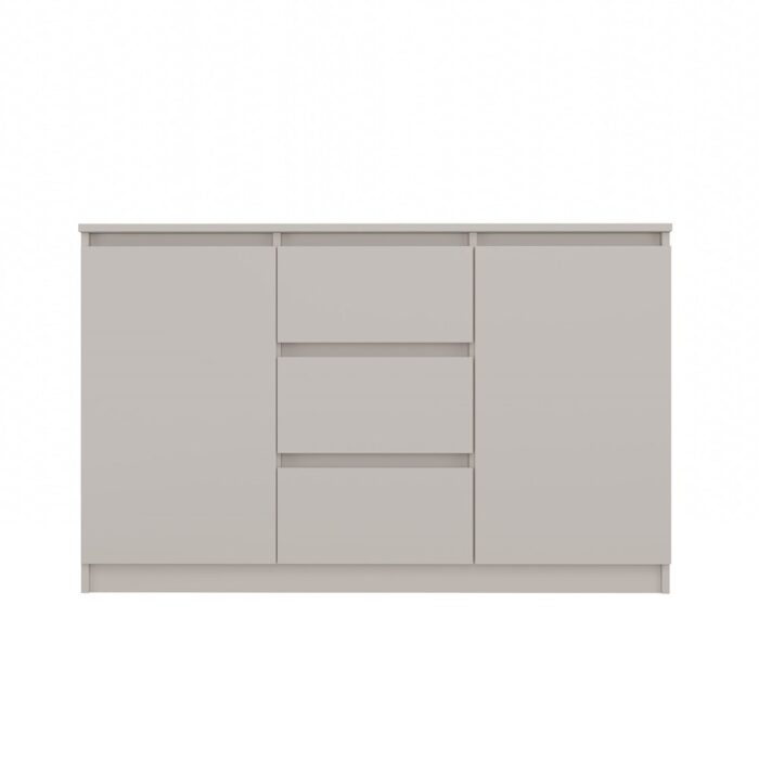 Malwa 2-Door 3-Drawer Chest – Beige Finish - Image 12