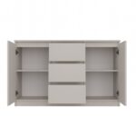 Malwa 2-Door 3-Drawer Chest – Beige Finish - Image 11