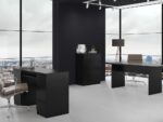 Malwa M4 Black 4-Drawer Chest - Image 3