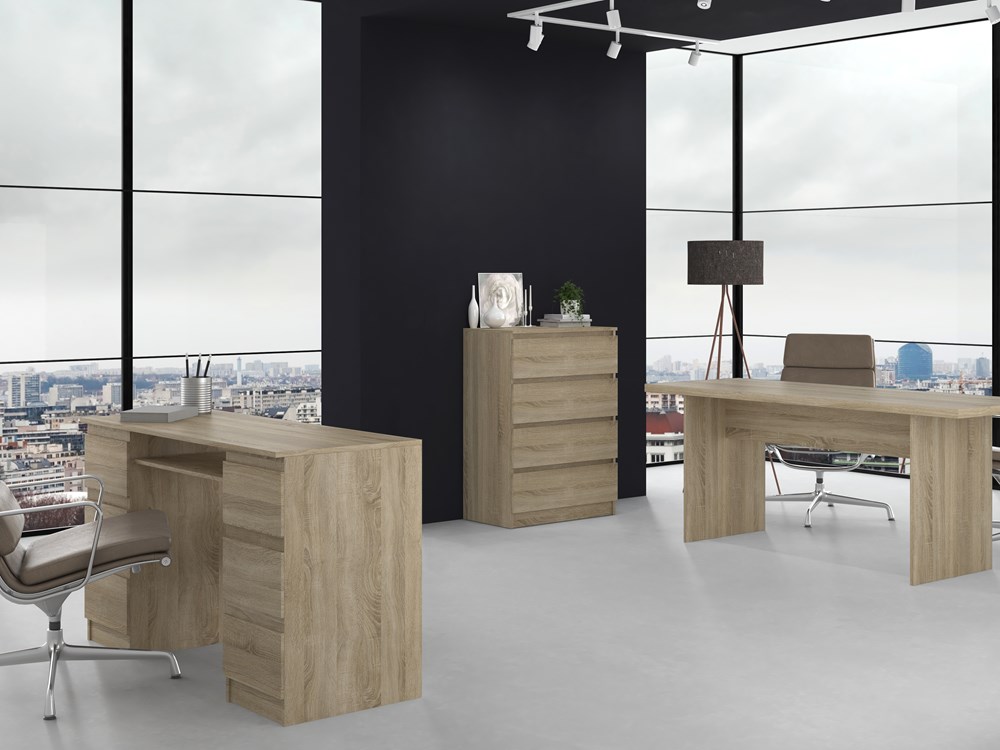 1_20_4_sonoma Malwa M4 Chest of Drawers - Sonoma Oak - Image 3