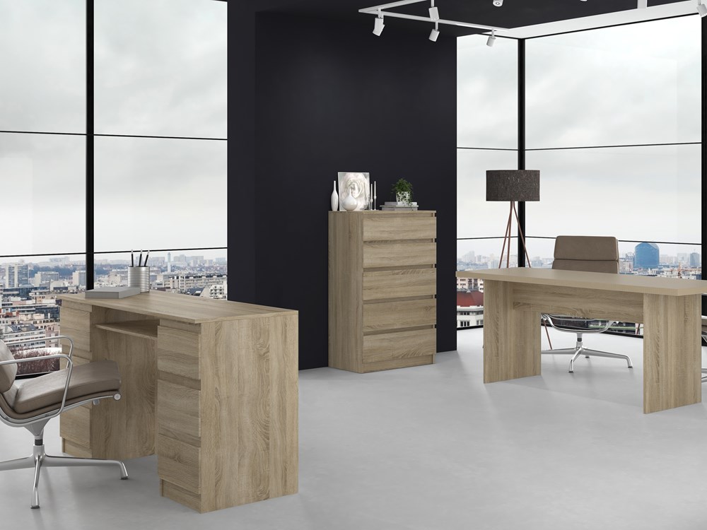 1_20_5_sonoma Malwa M5 5-Drawer Chest - Sonoma Oak - Image 4