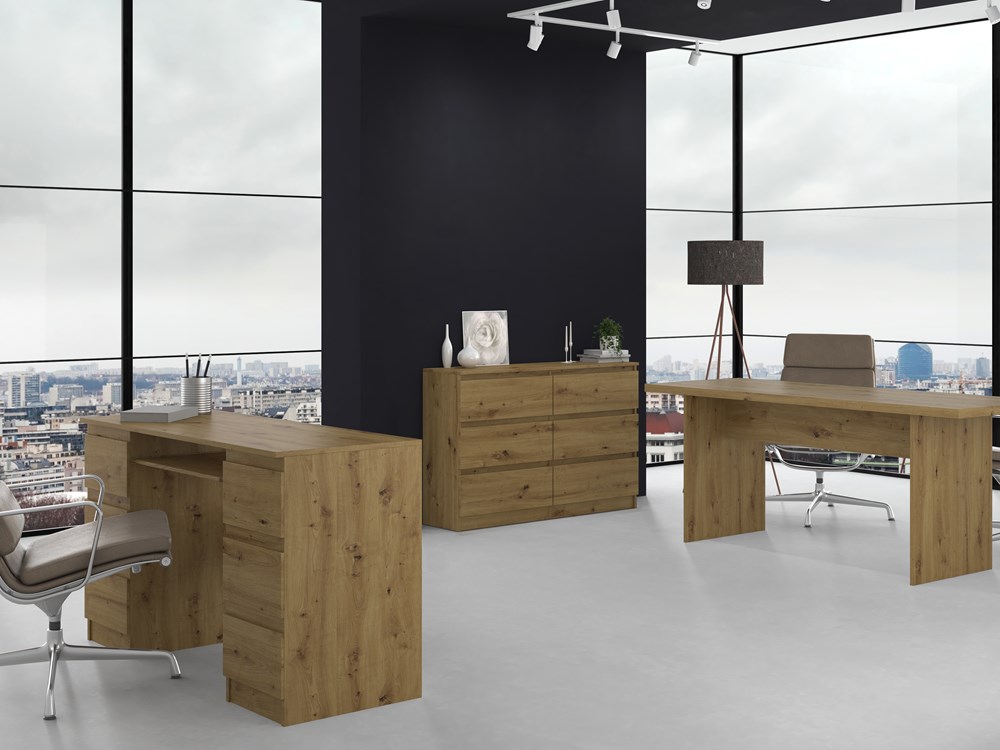 1_20_6S_artisan-1 Malwa M6 6-Drawer Chest - 120cm - Artisan Oak - Image 4