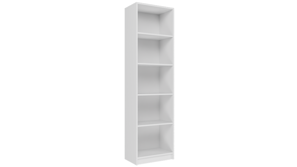 2 Onyx R50 Classic Bookcase in White - Image 2