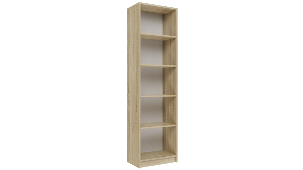 2 Onyx R50 Classic Bookcase in Sonoma Oak - Image 2